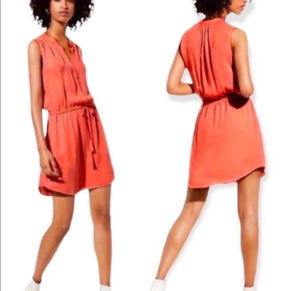 Babaton Silk Benedict Tie-Waist Dress - Picture 2 of 8